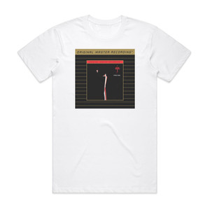 Steely Dan Aja Album Cover T-Shirt White Steely Dan Aja Album Cover T-Shirt White