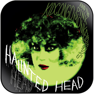 Kid Congo and The Pink Monkey Birds Haunted Head Album Cover Sticker