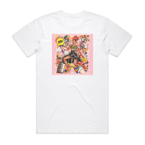 Santigold 99 Album Cover T-Shirt White Santigold 99 Album Cover T-Shirt White