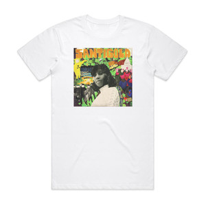 Santigold I Dont Want The Gold Fire Sessions Album Cover T-Shirt White Santigold I Dont Want The Gold Fire Sessions Album Cover T-Shirt White