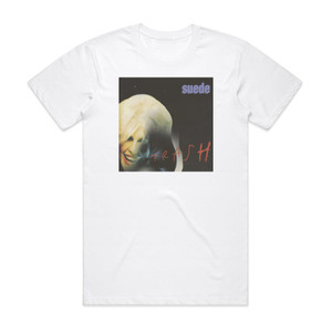 Suede Trash Album Cover T-Shirt White Suede Trash Album Cover T-Shirt White
