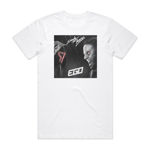 Smash Into Pieces Ego Album Cover T-Shirt White Smash Into Pieces Ego Album Cover T-Shirt White