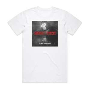 Smash Into Pieces Let Me Be Your Superhero Album Cover T-Shirt White Smash Into Pieces Let Me Be Your Superhero Album Cover T-Shirt White