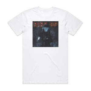 Smash Into Pieces Rise Up Album Cover T-Shirt White Smash Into Pieces Rise Up Album Cover T-Shirt White