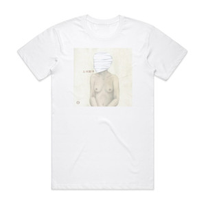 Seabear Lion Face Boy Album Cover T-Shirt White