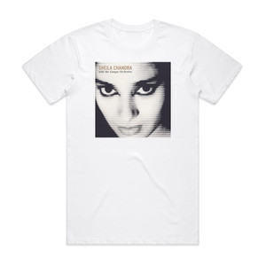 Sheila Chandra This Sentence Is True The Previous Sentence Is False Album Cover T-Shirt White Sheila Chandra This Sentence Is True The Previous Sentence Is False Album Cover T-Shirt White