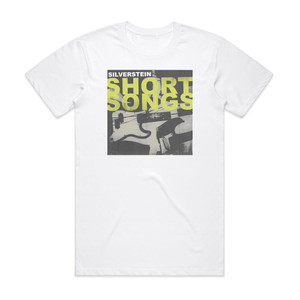 Silverstein Short Songs Album Cover T-Shirt White Silverstein Short Songs Album Cover T-Shirt White
