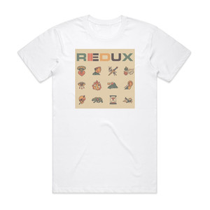 Silverstein Redux Ii Album Cover T-Shirt White Silverstein Redux Ii Album Cover T-Shirt White