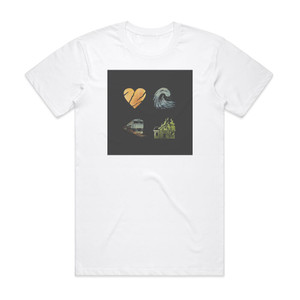 Silverstein Redux The First 10 Years Album Cover T-Shirt White Silverstein Redux The First 10 Years Album Cover T-Shirt White