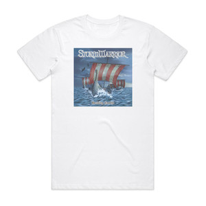 StormWarrior Heading Northe Album Cover T-Shirt White