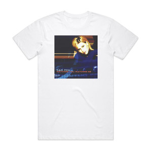 Samantha Fox Watching You Watching Me Album Cover T-Shirt White Samantha Fox Watching You Watching Me Album Cover T-Shirt White
