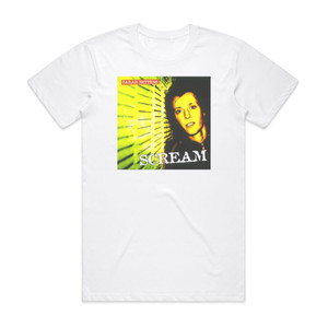 Sarah Bettens Scream Album Cover T-Shirt White Sarah Bettens Scream Album Cover T-Shirt White