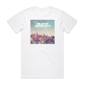 Shaolin Afronauts Quest Under Capricorn Album Cover T-Shirt White Shaolin Afronauts Quest Under Capricorn Album Cover T-Shirt White