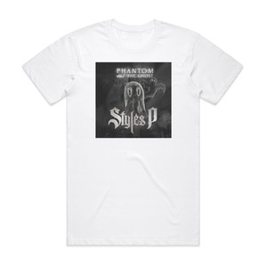 Styles P Phantom And The Ghost Album Cover T-Shirt White Styles P Phantom And The Ghost Album Cover T-Shirt White