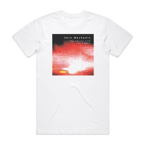Skin Mechanix The Secret Life Of Angels Album Cover T-Shirt White Skin Mechanix The Secret Life Of Angels Album Cover T-Shirt White