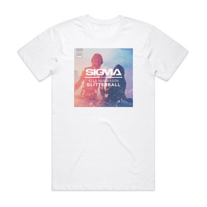 Sigma Glitterball Album Cover T-Shirt White Sigma Glitterball Album Cover T-Shirt White