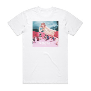 Seiko Oomori Persona 1 2 Album Cover T-Shirt White