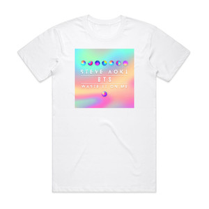 Steve Aoki Waste It On Me Album Cover T-Shirt White Steve Aoki Waste It On Me Album Cover T-Shirt White