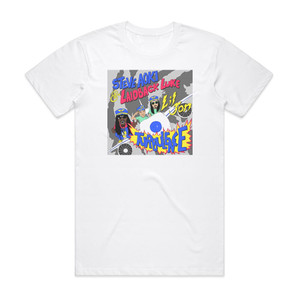 Steve Aoki Turbulence Album Cover T-Shirt White Steve Aoki Turbulence Album Cover T-Shirt White