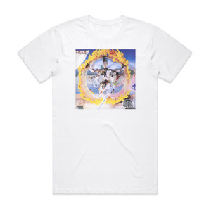 Shiva Firedance Album Cover T-Shirt White Shiva Firedance Album Cover T-Shirt White