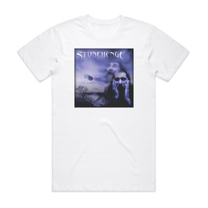 Stonehenge Angelo Salutante Album Cover T-Shirt White Stonehenge Angelo Salutante Album Cover T-Shirt White