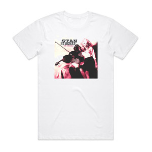 Stan Ridgway Mr Trouble Album Cover T-Shirt White Stan Ridgway Mr Trouble Album Cover T-Shirt White