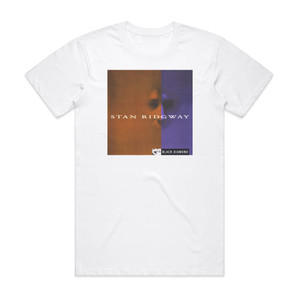 Stan Ridgway Black Diamond Album Cover T-Shirt White Stan Ridgway Black Diamond Album Cover T-Shirt White