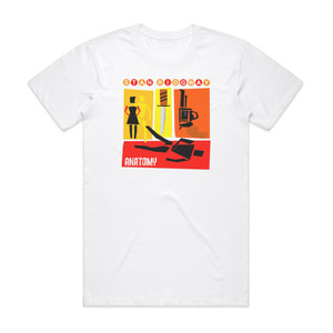Stan Ridgway Anatomy Album Cover T-Shirt White Stan Ridgway Anatomy Album Cover T-Shirt White