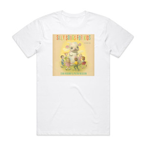 Stan Ridgway Silly Songs For Kids Volume 1 Album Cover T-Shirt White Stan Ridgway Silly Songs For Kids Volume 1 Album Cover T-Shirt White