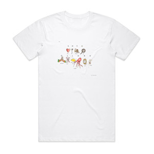 SZA Love Galore Album Cover T-Shirt White SZA Love Galore Album Cover T-Shirt White
