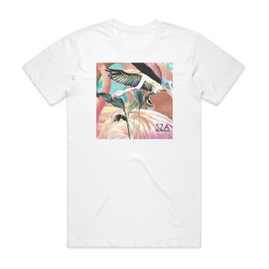 SZA Sza Album Cover T-Shirt White SZA Sza Album Cover T-Shirt White