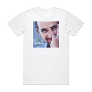Steinar Albrigtsen The Best Of Now Then Album Cover T-Shirt White Steinar Albrigtsen The Best Of Now Then Album Cover T-Shirt White