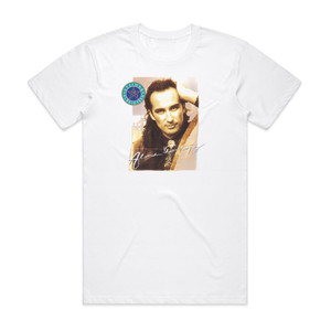 Steinar Albrigtsen Alone Too Long Album Cover T-Shirt White Steinar Albrigtsen Alone Too Long Album Cover T-Shirt White
