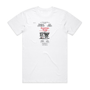 Stephen Sondheim Sweeney Todd The Demon Barber Of Fleet Street Album Cover T-Shirt White