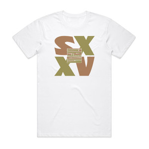 Section 25 Dirty Disco Best Of Album Cover T-Shirt White Section 25 Dirty Disco Best Of Album Cover T-Shirt White