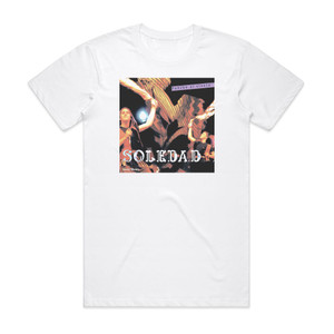 Soledad Poncho Al Viento Album Cover T-Shirt White Soledad Poncho Al Viento Album Cover T-Shirt White