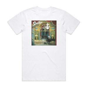 Savatage Gutter Ballet Album Cover T-Shirt White Savatage Gutter Ballet Album Cover T-Shirt White