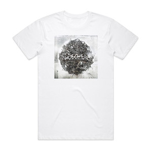 Scar Symmetry Dark Matter Dimensions 1 Album Cover T-Shirt White