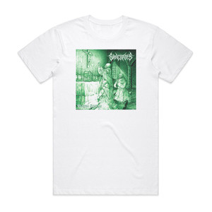 Sarcoptes Plague Hymns Album Cover T-Shirt White