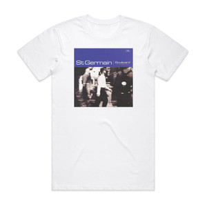 Saint Germain Boulevard The Complete Series Album Cover T-Shirt White