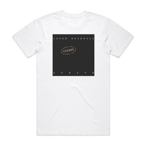 Serge Bringolf Vision Album Cover T-Shirt White Serge Bringolf Vision Album Cover T-Shirt White
