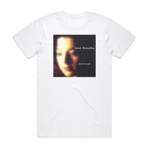 Sarah McLachlan Good Enough Album Cover T-Shirt White Sarah McLachlan Good Enough Album Cover T-Shirt White