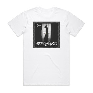 State Of Error Rosie Album Cover T-Shirt White State Of Error Rosie Album Cover T-Shirt White