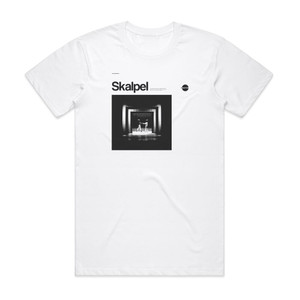 Skalpel Sculpture Album Cover T-Shirt White Skalpel Sculpture Album Cover T-Shirt White