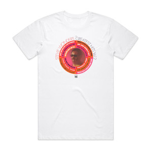 Stevie Wonder Greatest Hits Volume 2 Album Cover T-Shirt White Stevie Wonder Greatest Hits Volume 2 Album Cover T-Shirt White