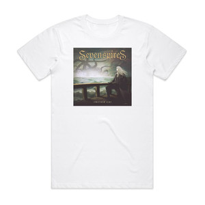 Seven Spires Emerald Seas Album Cover T-Shirt White Seven Spires Emerald Seas Album Cover T-Shirt White