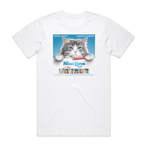 Sacha Galperine Nine Lives Original Motion Picture Soundtrack Album Cover T-Shirt White