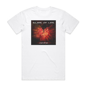 Scars of Life A Heart Still Beats Album Cover T-Shirt White Scars of Life A Heart Still Beats Album Cover T-Shirt White