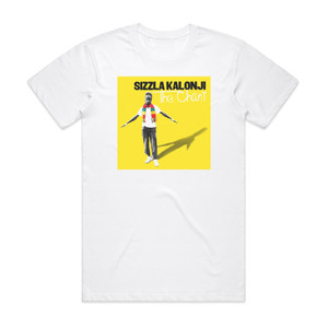 Sizzla The Chant Album Cover T-Shirt White Sizzla The Chant Album Cover T-Shirt White