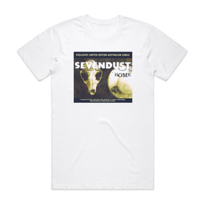 Sevendust Home 2 Album Cover T-Shirt White Sevendust Home 2 Album Cover T-Shirt White